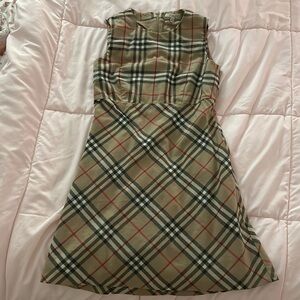 authentic burberry dress